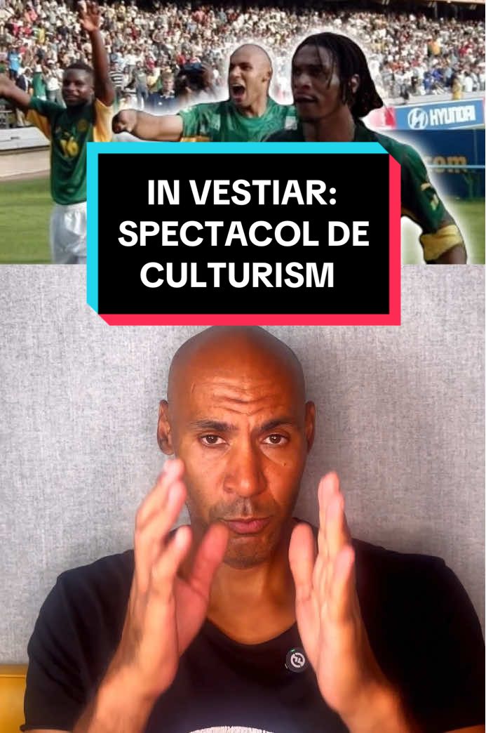 Vestiarul echipei nationale a Camerunului: o adunare de culturisti #fotbal #football