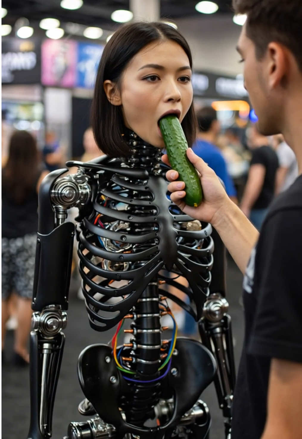 First test of DIY… What?  #ai #irc #robot #fyp #trending 