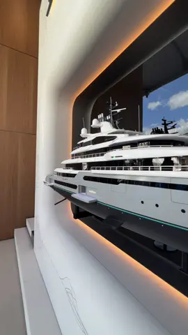 At the @Monaco Yacht Show on display the unbelievable model of the brand new @Oceanco M/Y Leviathan. Amazing!! ⚡️🛥️⚓️✨ #MegaYacht #yacht #yachtdesign #superyacht 