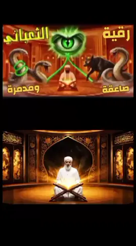 #رقية_صاعقة_مدمرة_للعقد_والاسحار_كل_الشيطان_تشكل_بصورة_الافعى (الحيى)_ستشعر_بحرق_وتعذيب_هذا_ النوع_بإذن الله☝️