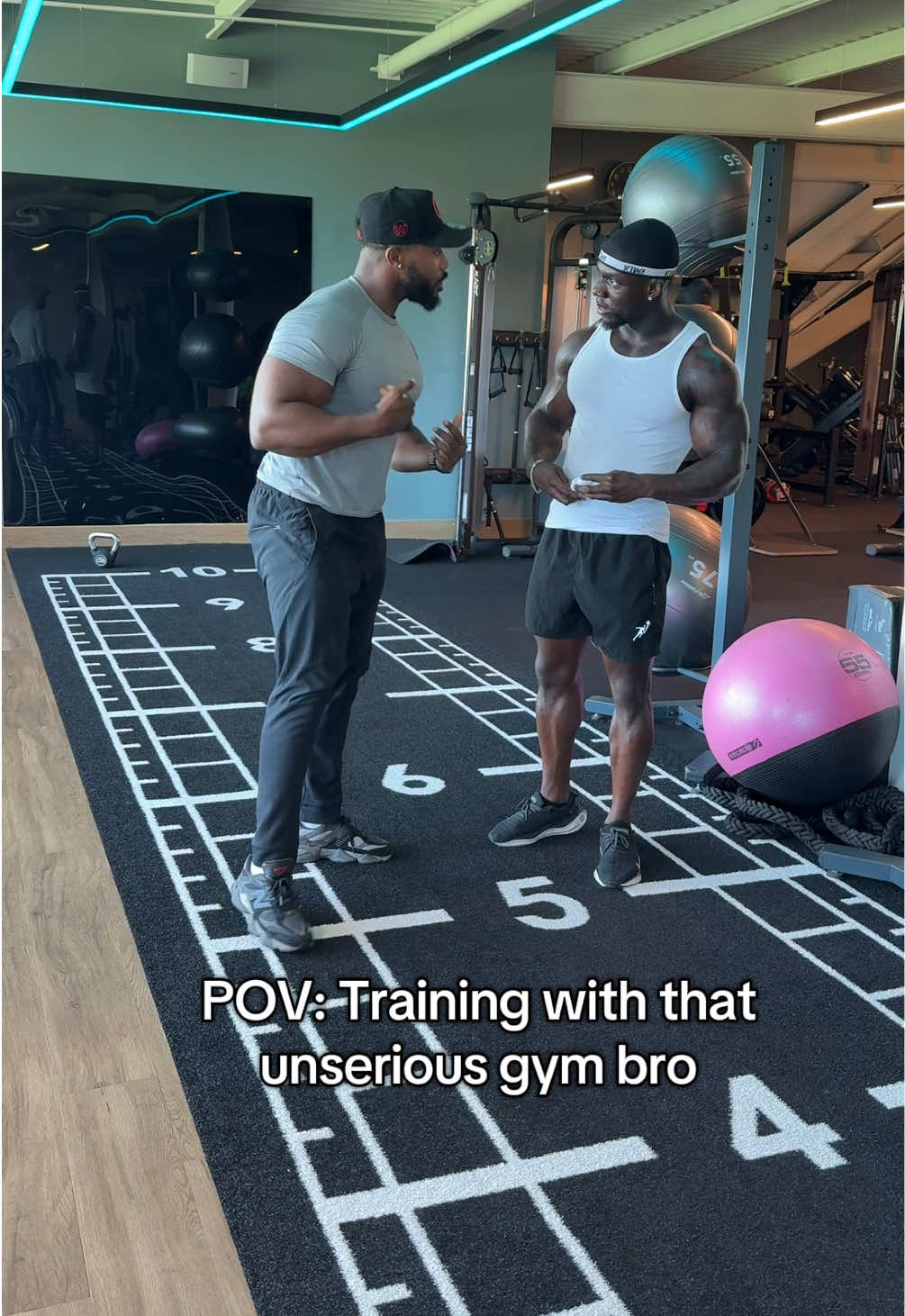 They never wanna be serious 😂😒 #gym #fyp #GymTok #personaltrainer 