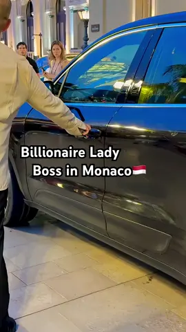 Billionaire Lady Boss In Monaco #billionaire #monaco #luxury 