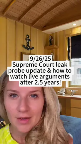 Supreme Court leak probe update & how to watch live arguments after 2.5 years! 🇺🇸 ゚viral #scotusblog #news #supremecourt #usa #breakingnews