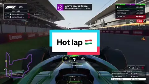 Lap was ok, just the 3rd sector was messy 🫠 #f125 #hotlap #hungaroring #fyp #foryoupage 