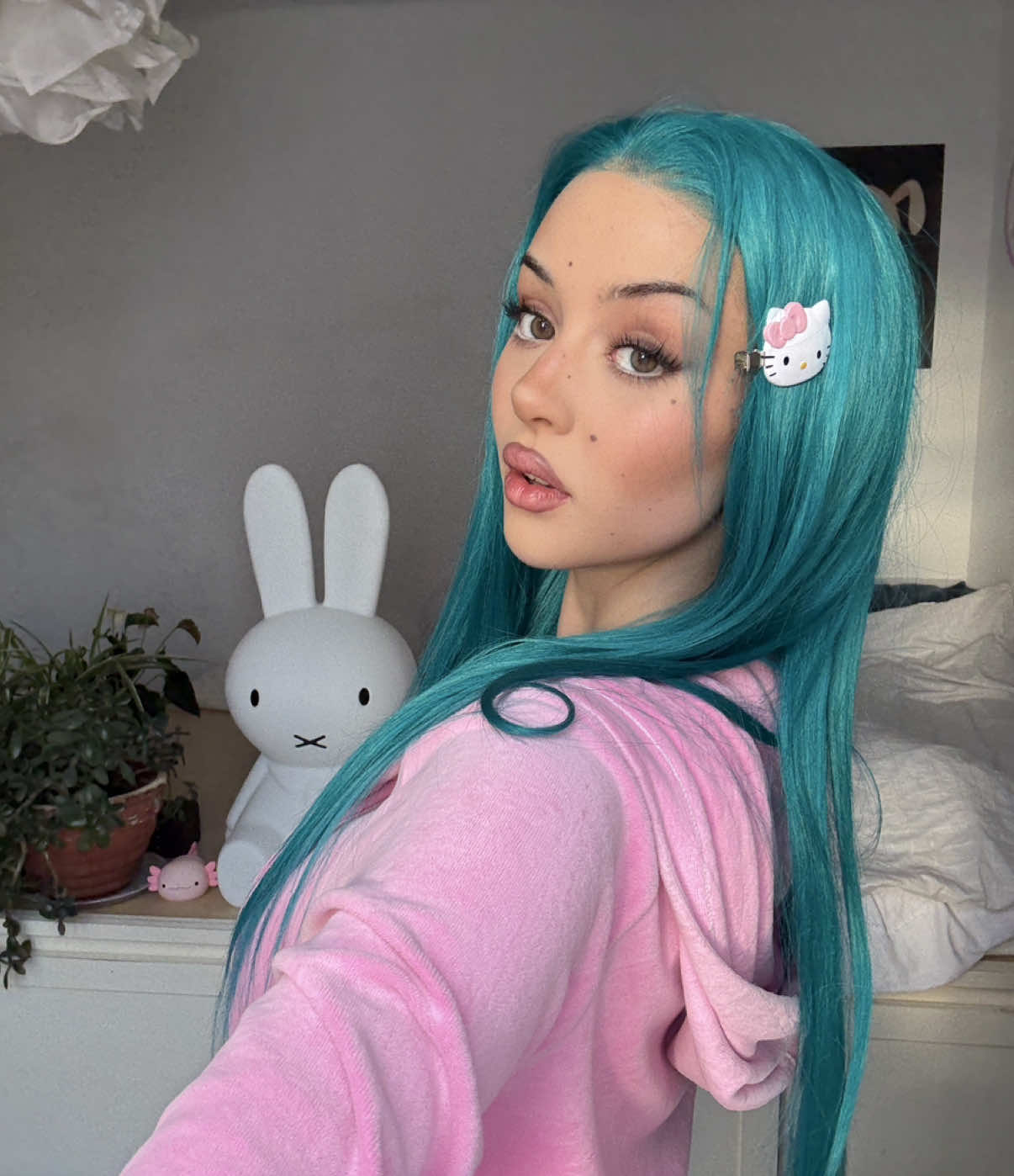 boah digga glaube werde jetzt wig süchtig, das ist ja mal so cool #woistlena #wig #bluehair #catfishing #skinwalker 