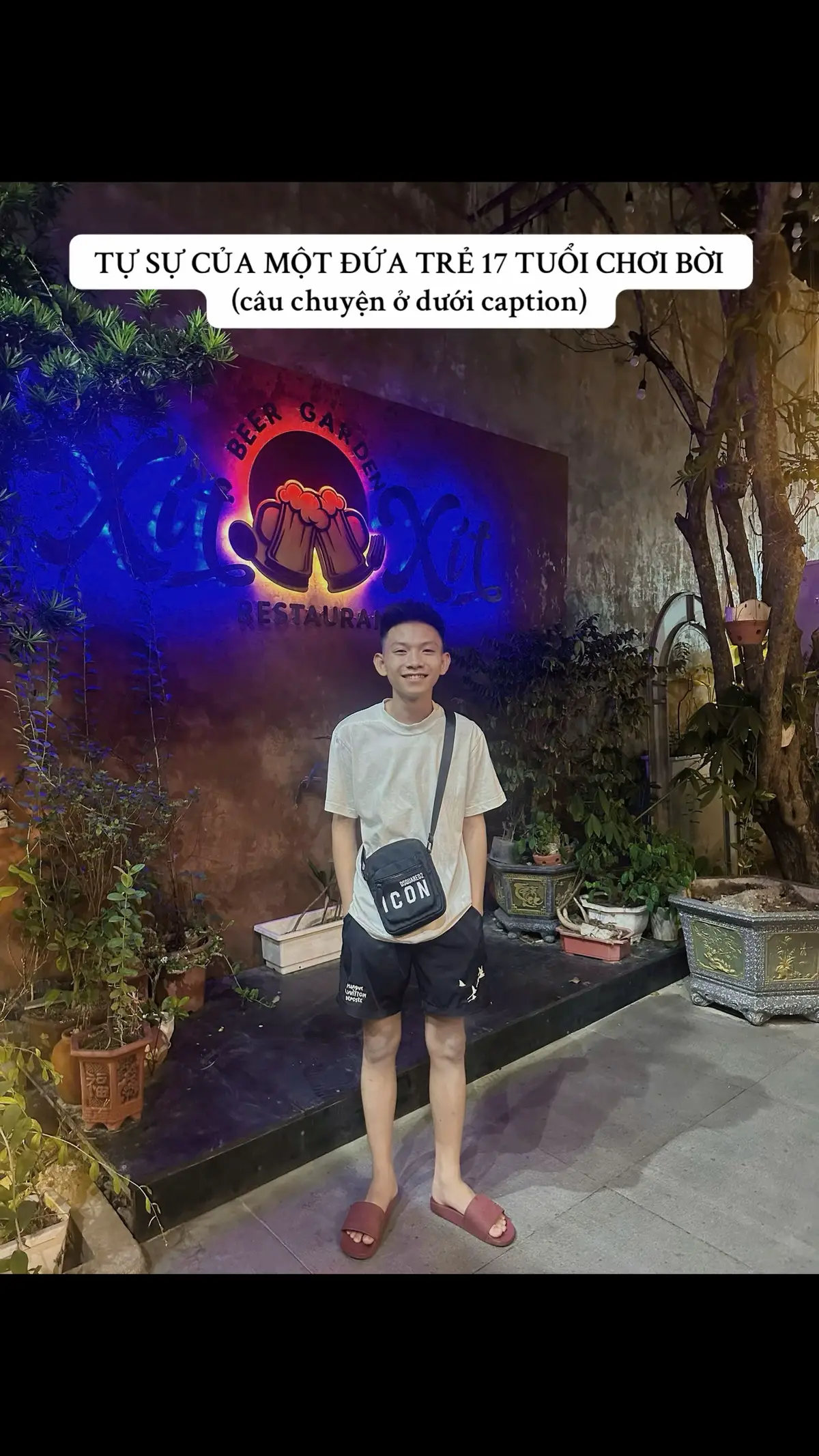 Năm tôi 16tuổi, tôi tưởng mình là vua của thế giới. Tôi sinh ra trong một gia đình không quá giàu, nhưng đủ ăn đủ mặc. Ba mẹ làm lụng cả đời chỉ mong tôi học hành nên người. Nhưng khi vào cấp 3, tôi bắt đầu thay đổi. Tôi bị cuốn vào những cuộc chơi thâu đêm suốt sáng, xe cộ, điện thoại đắt tiền, ăn mặc sang chảnh - tất cả chỉ để chứng tỏ mình 