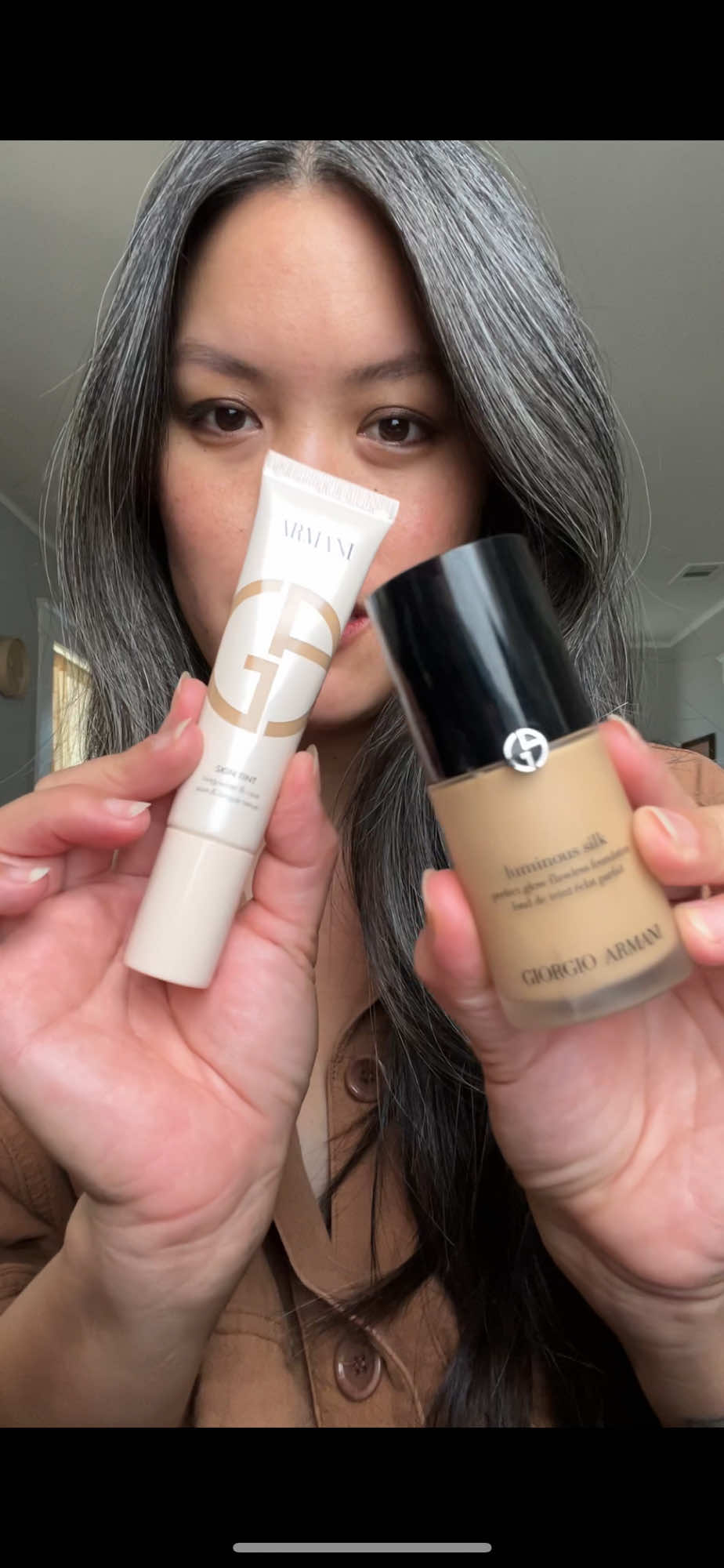 @Armani beauty NEW Skin Tint in shade M2 available at @sephora #giftedbyarmani #armanimakeup