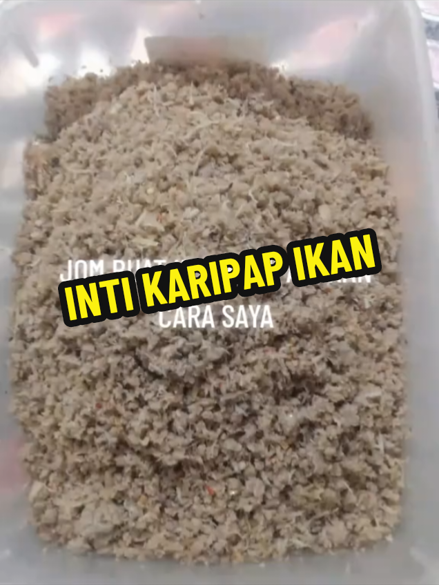 INTI IKAN CARA_AKU_EH PEMBEKAL KARIPAP FROZEN kecik² je