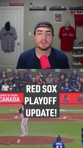 Red Sox Playoff Update After Big Loss!! #fentysuperbrandday #redsox #baseball #MLB #redseatradio 