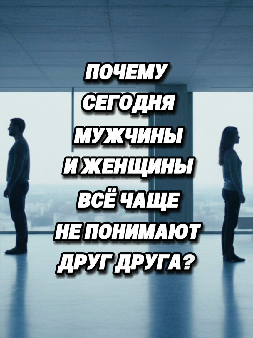ПОЧЕМУ МУЖЧИНЫ И ЖЕНЩИНЫ БОЛЬШЕ НЕ ПОНИМАЮТ ДРУГ ДРУГА #мудрыеМысли #отношения #любовь #жизнь #fyp 