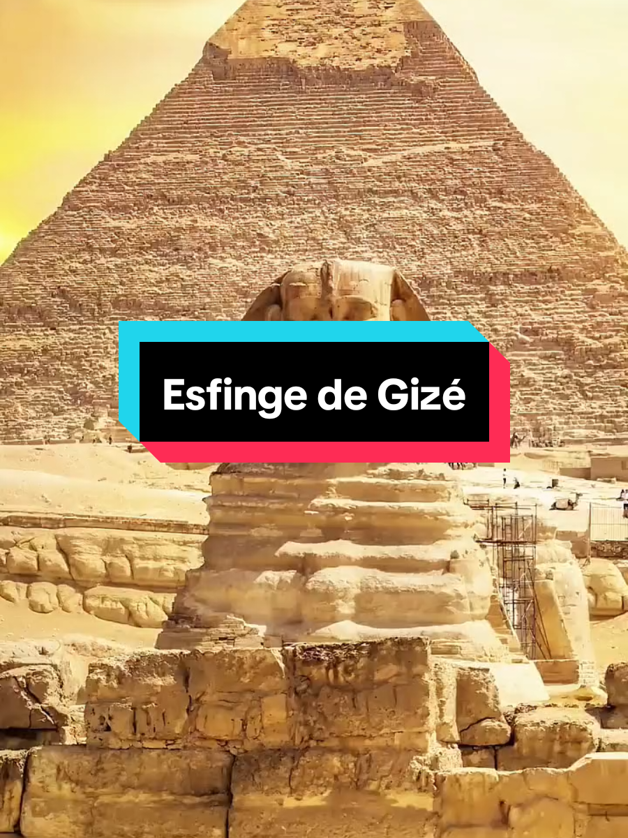 Esfinge de Gizé#misterio #curiosidades #humanidades #Ciência #teorias 
