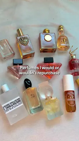 Which of these do you agree/disagree with? ❤️ - Gucci Flora gorgeous magnolia - Prada Paradoxe @pradabeauty  - Burberry Her @Burberry  - Giorgio Armani Si - Zadig&voltaire This is her @Zadig&Voltaire  - Jimmy Choo I want choo @Jimmy Choo  - Burberry Goddess - SDJ cheirosa 71  - D&G Devotion - Jean Paul Gaultier so scandal @JeanPaulGaultier  #perfume #fragrance #perfumetiktok #perfumetok #vanillaperfumes 