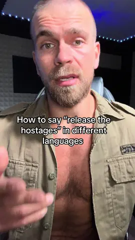 Release the hostages. 