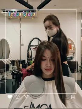 สวยกว่านี้ไม่มี​อีกแล้ว​😅🤣 #AngelBeautySalon #เสริมสวยนนทบุรี #ร้านเสริมสวย 