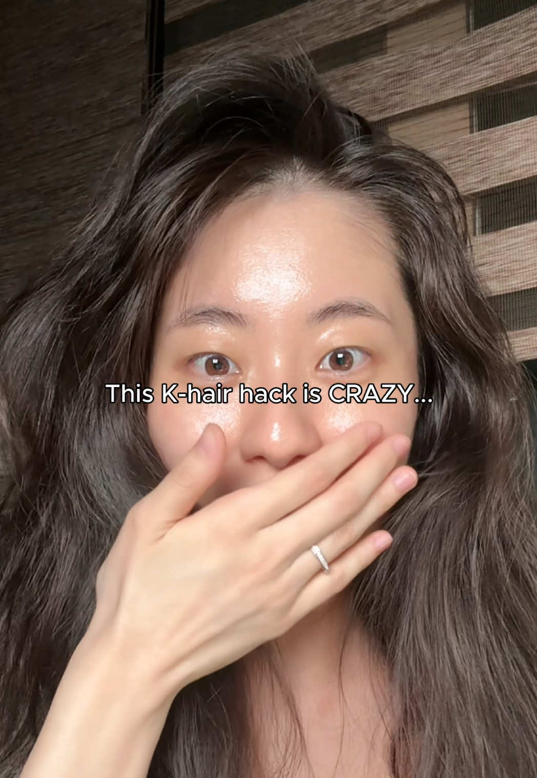 Who gave me extra hair...? ✅ product used: @SKIN1004 US centella cleansing oil  #kbeauty #hairtips #kbeautytips #cleansingoil #scalpcare 