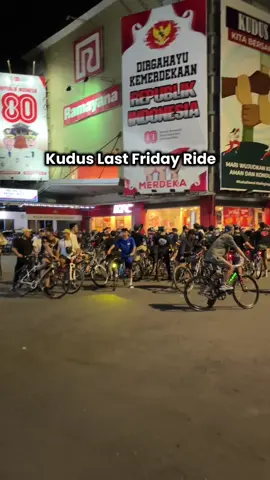 Siapa yang tadi malam ikutan ?? #kudus24jam #kuduslastfridayride #klfr #kudusviral #kuduspride 