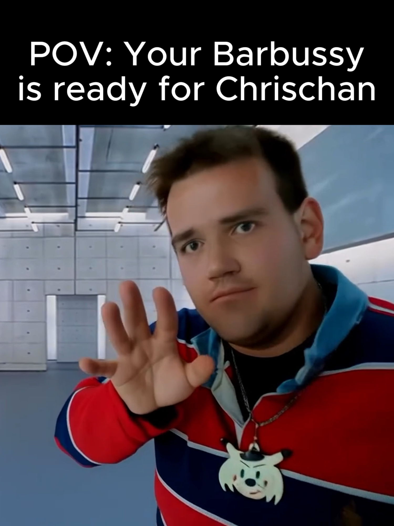 Chrischan ain't gonna leave a single crumb of your Barbussy 😩 #chrischan #pov #meme