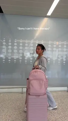 But go to therapy too...