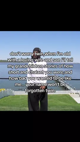 your name won't be forgotten twin #twin #whenimolder #dukedennis #lebron #fyp 