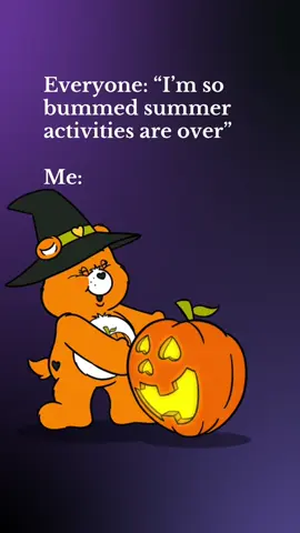 babes we've been waiting all year 🤩🎃 #carebears #trickorsweetbear #trickorsweet #carebearshalloween #spookyseason 