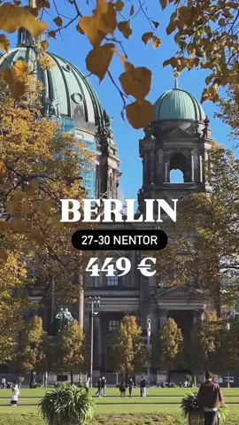 🇩🇪Berlin- Ku kultura, arti dhe historia bashkëjetojnë në çdo hap💫🏙️ 📅27-30 Nentor 💰449€/person Në pagesën përfshihen: 🔖 Udhëtimi vajtje-ardhje me avion Tiranë - Berlin - Tiranë. 🔖Transferta dhe Shëtitjet me autobus. 🔖 Akomodimi në hotel për 3 net. 🔖Mëngjeset për të gjitha ditët e udhëtimit. 🔖Shoqërues shqiptar gjatë qëndrimit jashtë Shqipërisë. 🔖 Lejohet të merret me vete në avion vetëm një bagazh me përmasa deri në 40 x 30 x 20 cm. (Kujdes - Mbi këto përmasa dhe Bagazh për checkin ka shpenzime ekstra). 📲 Kontakt +355688797450 📍RRUGA TOM PLEZHA ASTIR ,PERBALLE BIG PJATA 1 #berlin #traveltiktok #booknow #germany #houseoftravelagency 