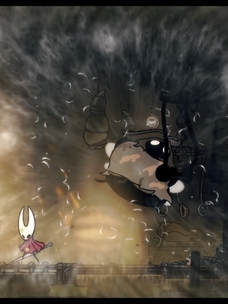 I hate this boss sometimes (this was my speedrun Run) #hollowknightsilksong #fyp #hornet #hollowknight #silksong 