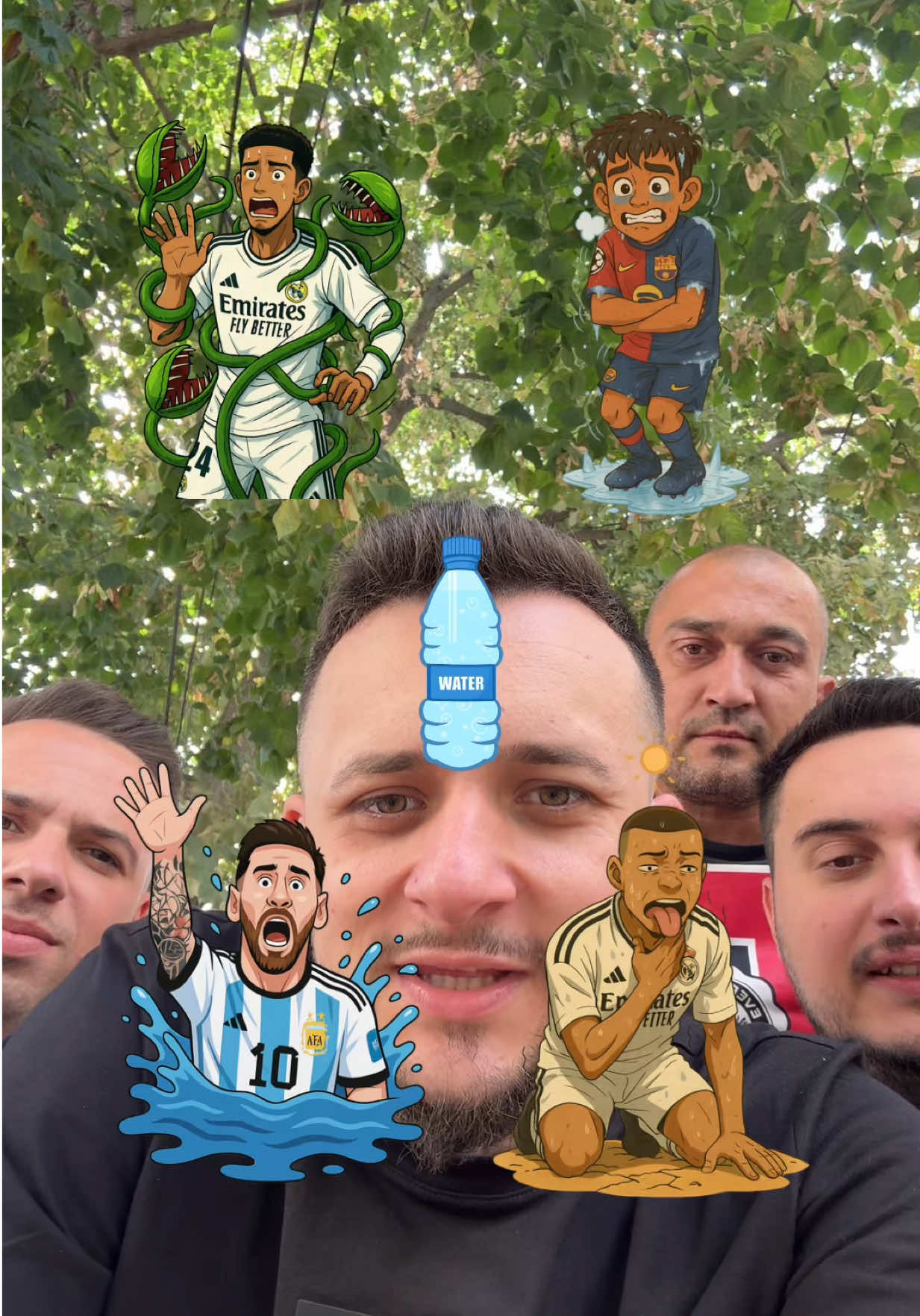 Eu vs fanii Barca 😅 #fotbalcuvanez #footballtiktok #fcbarcelona #realmadridfc #fyp 