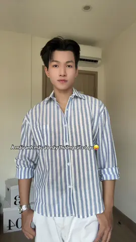 Sơ mi này đẹp quá trời #outfit #sominam #somidep #xuhuong 