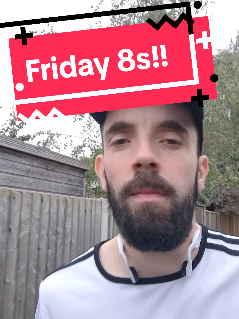 Friday Easy 8k Run not the easiest when I can feel a cold coming, great timing when the HM is next weekend!  @Runna #trainingplan #shrewsbury #halfmarathontraining #Running #FYP 