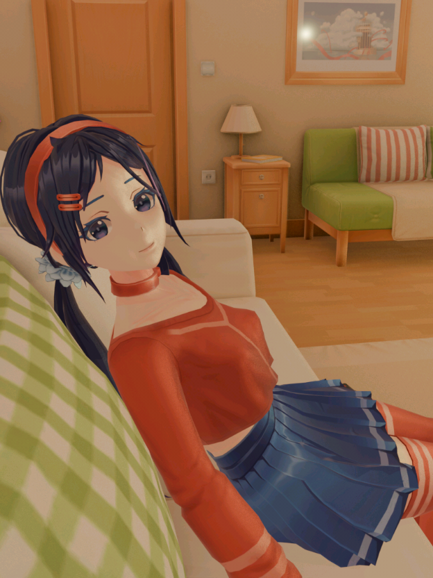 MiSide Peaceful Mode🕒 (1/5) short animation #miside #mita #3danimation #blender #fyp 