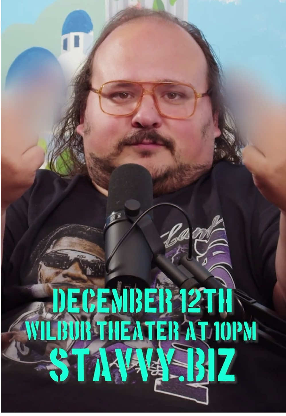 BOSTON‼️ we added a late show Friday, 12/12 at The Wilbur 😎 the Saturday shows are SOLD OUT 😱 get your tickets now at STAVVY.BIZ 