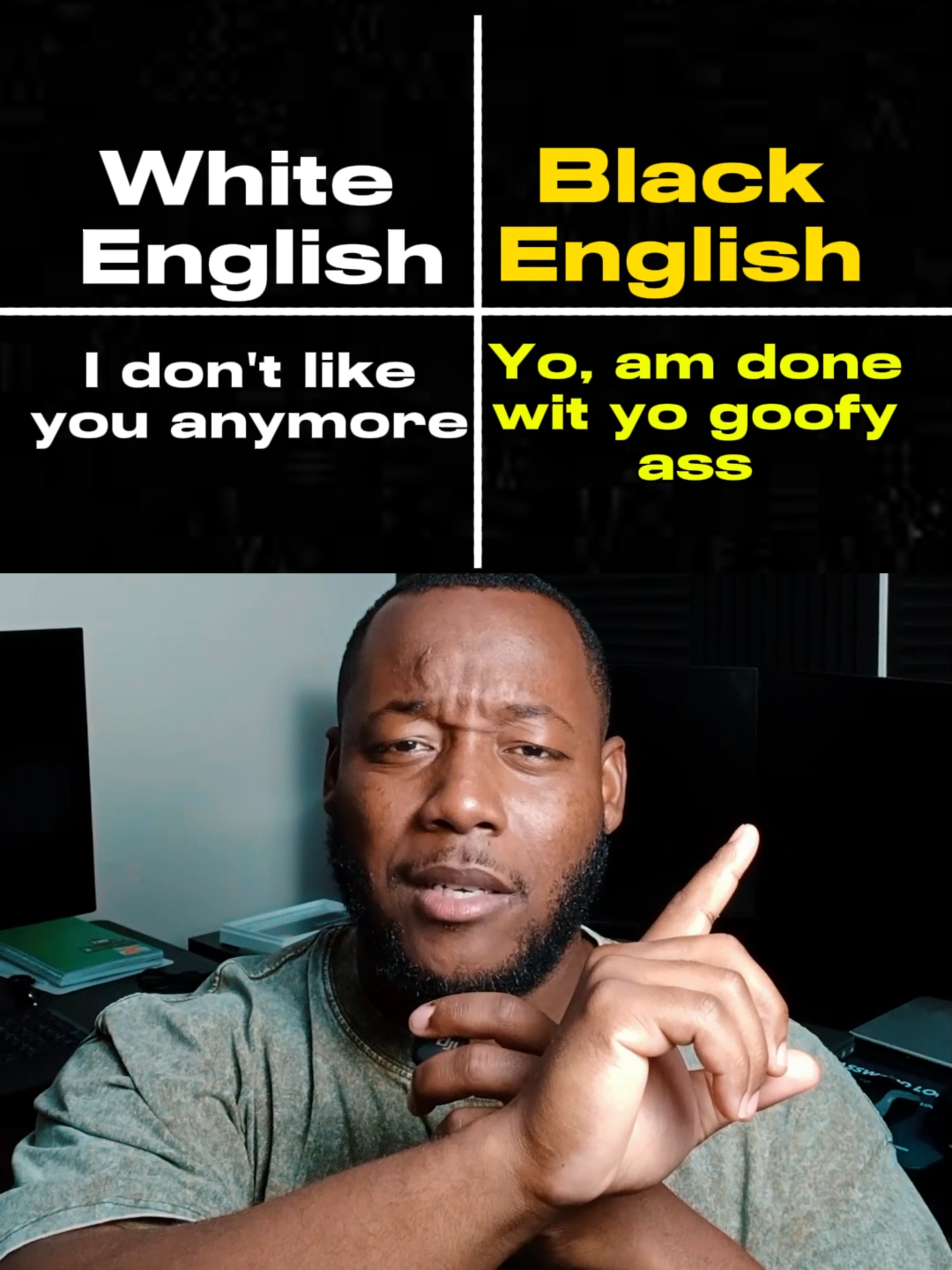 White English And Black English. #usa #usa🇺🇸 #English #Vocabulary  #viral #viralvideo #england🇬🇧 #usa_tiktok  #fyp #foryoupage #nigeriantiktok🇳🇬 #ghanatiktok🇬🇭  #gharbaithoindia #indiatiktok #brazil🇧🇷 #france🇫🇷  #mexico🇲🇽 #mexico #dubai🇦🇪 #haitiantiktok🇭🇹  #viral_video #usa🇺🇸 #india #Asia #africa #relatable