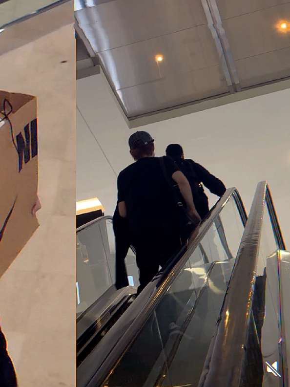 ada op yang gak sengaja ketemu sama chenle, habis beli sepatu kayaknya😭 cr @haebunny @kura2318 on x #chenle #tds4injakarta 