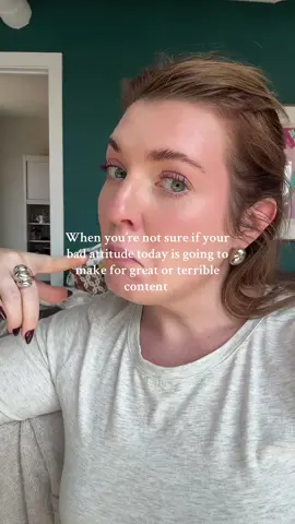 Unclear but my makeup looks good so I’m like should I?