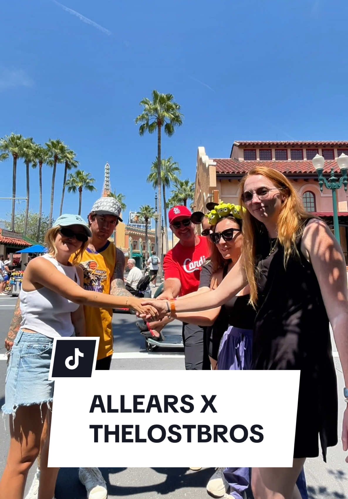 What is this, a CROSSOVER EPISODE!?!? 🤩🤝 We’re playing Hide and Seek in Hollywood Studios with our friends Cody and Lex from @The Lost Bros 🎉 We are SO excited to bring you along for the fun (and the chaos). 🤭 Join us in the LIVE CHAT tomorrow @ 10AM EST on the AllEars YouTube channel to watch it allllll go down! It’s gonna get wild. 😂 Fry Bucket is kicking things off as the seeker. 👀 Who do YOU think she’s going to find first? Drop your predictions below ⬇️ #disneyworld #disneyadult #disneyvacation #disneyparks #disneytok 
