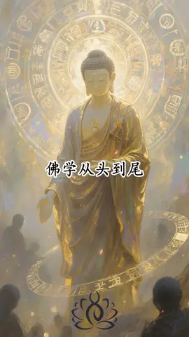 佛学从头到尾都在说四个字，苦、集、灭、道。 苦是现实真相。人间皆苦并非指生活中没有快乐，而是指一切看似快乐的存在，其本质都是不安稳、不彻底、不持久的。生、老、病、死、爱别离、怨憎会、求不得、五阴炽盛，这八苦如海，你我皆在其中浮沉。承认这一点，不是悲观，而是清醒。  集是痛苦根源，苦非天降，非他赐，其根源在于自身的无明与贪爱。我们错把虚幻的“五蕴”，色、受、想、行、识当做真实的我，拼命执取、贪恋快乐、抗拒痛苦，在“我执”的牢笼里循环不息，是你我内心深处的执念，为苦提供了生长的土壤。  灭是希望所在，佛陀带来的最伟大希望，不是许诺一个天堂，而是斩钉截铁地告诉我们，苦是可以被熄灭的。涅盘寂静不是死亡的灭绝，而是贪嗔痴的熄灭，是彻底挣脱轮回的链条，抵达无有烦恼、究竟安乐的彼岸。  道是解脱之路，光知道道理没有用，必须踏上实实在在的修行之路，正见、正思维、正语、正业、正命、正精进、正念、正定。从修正错误的认知开始，到规范言行，最终通过禅定与智慧，彻底颠覆我们固有的思维模式。所以佛一生所说，并非教人跪拜祈福，而是授人以渔，让世人直面痛苦，剖析痛苦，并最终终结痛苦。他不提供虚幻的安慰，只提供真实的出路。他不承诺救赎，只教授自救。 #禅悟人生 #觉醒开悟 #佛渡有缘人 #佛学智慧 #人生是一场修行 