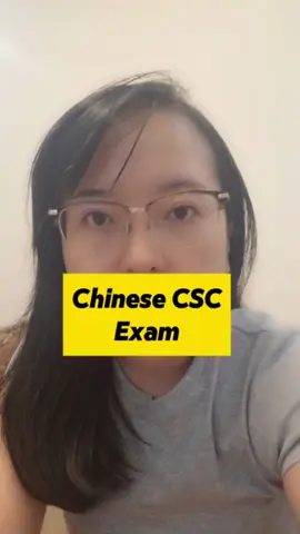 Chinese CSC Exam #free #scholarship #studyinchina #China #Chinese 