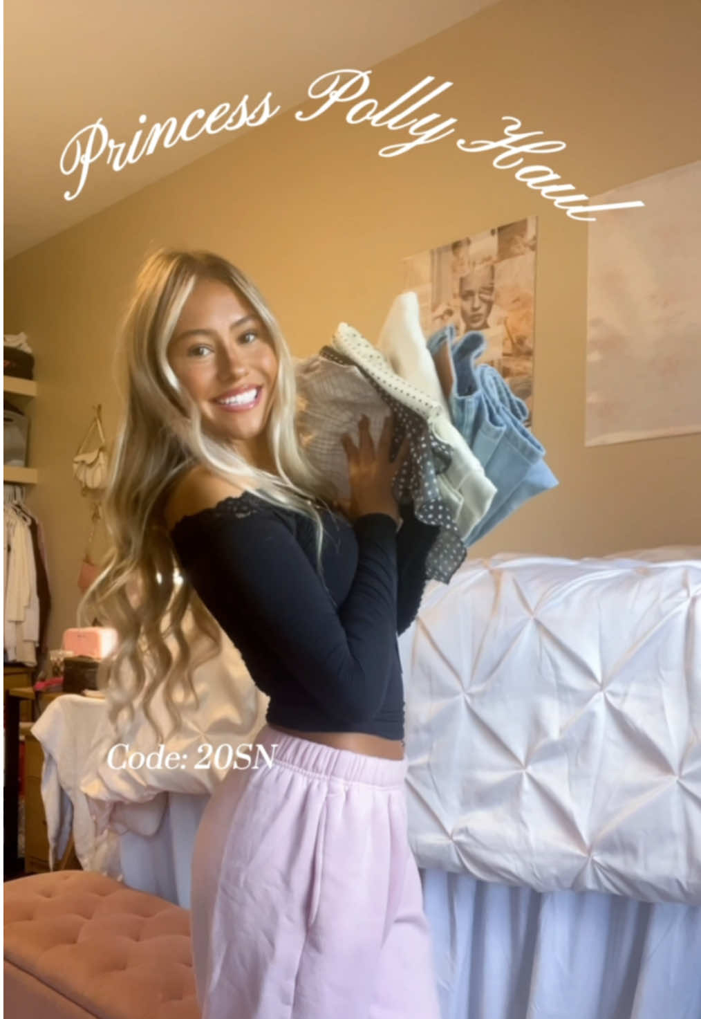 Fall essentials with Princess Polly!👑 make sure to use code 20SN for $ off @Princess Polly !! #PP_Partner #princesspolly #fallhaul #fallessentials #microinfluencer #microinfluencertiktok #microinfluencerpr #pr #princesspollyhaul 