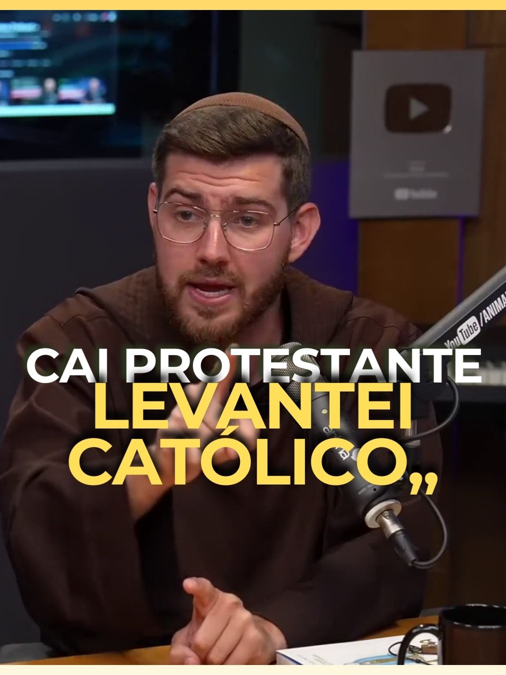 Católico ignorante futuro protestante | Frei Angelo Faitanin Ex-lider Protestante #brasil #fé #igrejacatolica #espiritualidade #cristão #igrejasevangélicas #protestantes #arminianos