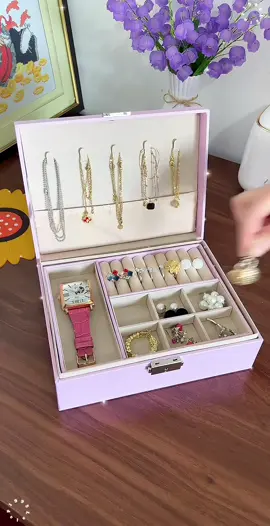 Hộp đựng trang sức phụ kiện #hopdungtrangsuc #hopdungtrangsucnhieungan #xuhuongtiktok #lalap1995 