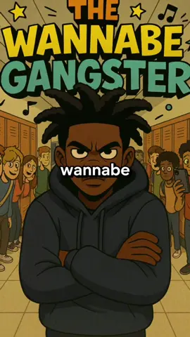 Meet The Wannabe Gangster 🔫🫆 #highschool #stereotypes #yn #gangster 