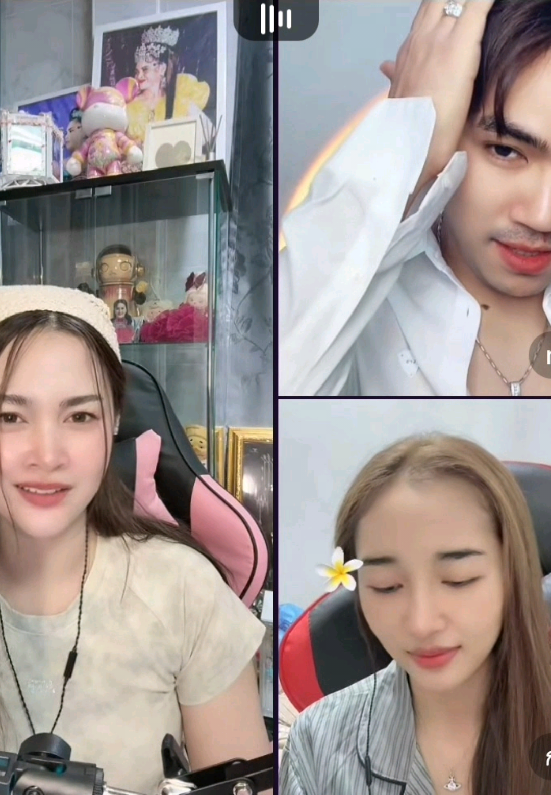 เอ็นดูพี่ติก แบบฉันมาทำอะไรที่นี่ 555555 #แนทรุ่งฟ้า #nat_rungfha #ออยเอง #ออยตรีชฎา #กระติกคาริษา 