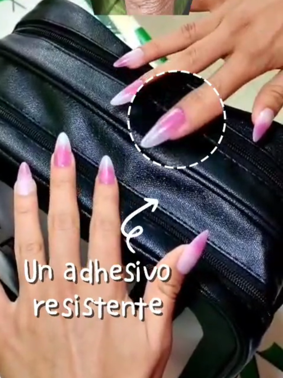 💅 Uñas Press On Z344 Mani perfecta en minutos ⏳✨ Fáciles de aplicar, ¡y listas para brillar! 🌸#saniyecosmetics #saniyecosmetics🍀