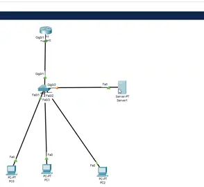 ⚡ Automatic IP with DHCP Server in Packet Tracer In this lab, I connect a router, switch, 3 PCs, and a DHCP server. The server provides IP addresses automatically to the PCs for easier network management. 🚀 #Cisco #PacketTracer #DHCP #Networking #Server 
