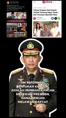 KAPOLRI SUDAH MELAWAN PRESIDEN PRABOWO , INILAH ALASANNYA , TEMASUK DARI PARA PAKAR HUKUM,  #REFORMASI  #polri  #prabowo  #fyppppppppppppppppppppppp #viraltiktok  