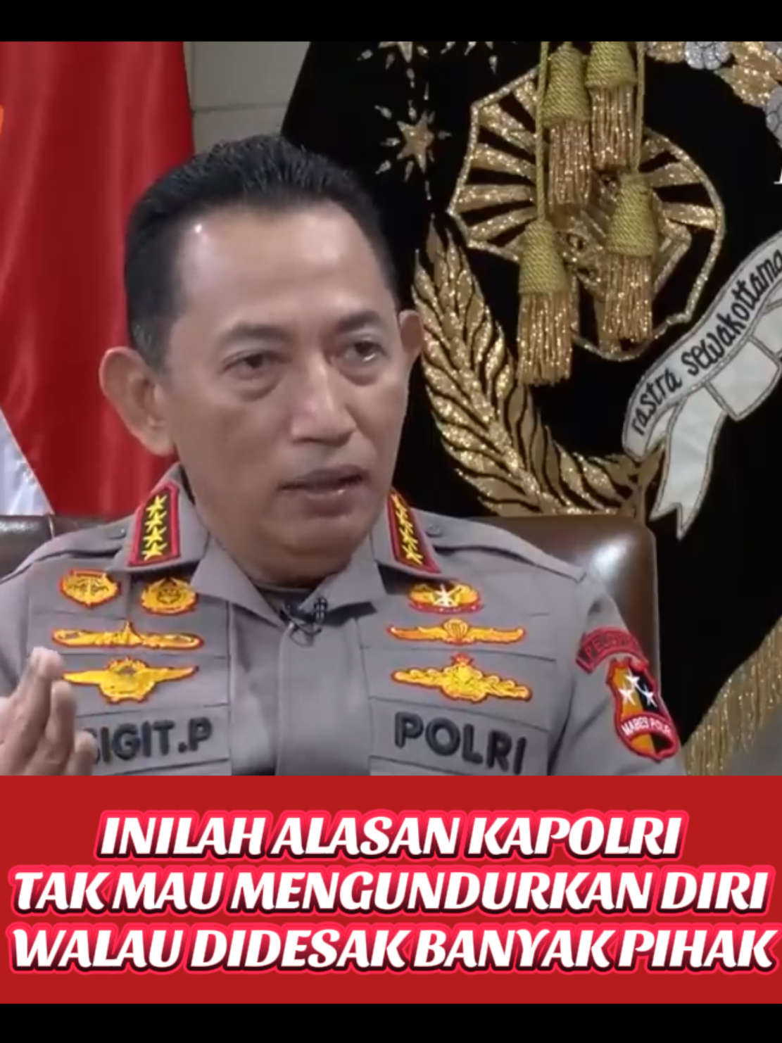 TERNYATAA... INILAH ALASAN KAPOLRI TAK MAU MUNDUR MESKIPUN DIDESAK BANYAK PIHAK. #kapolri #listyosigitprabowo #kapolriharusmengundurkandiri #demodesakkapolrimundur #reformasipolri 