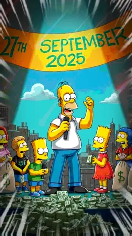 Simpson predicted mega million lottery in September. #simpsonsprediction #simpsons #usa2025 #thesimpsons #unitedstates #usa #million #megamillion #simpsonpredisctthefuture #fyp #trendyy #powerball 