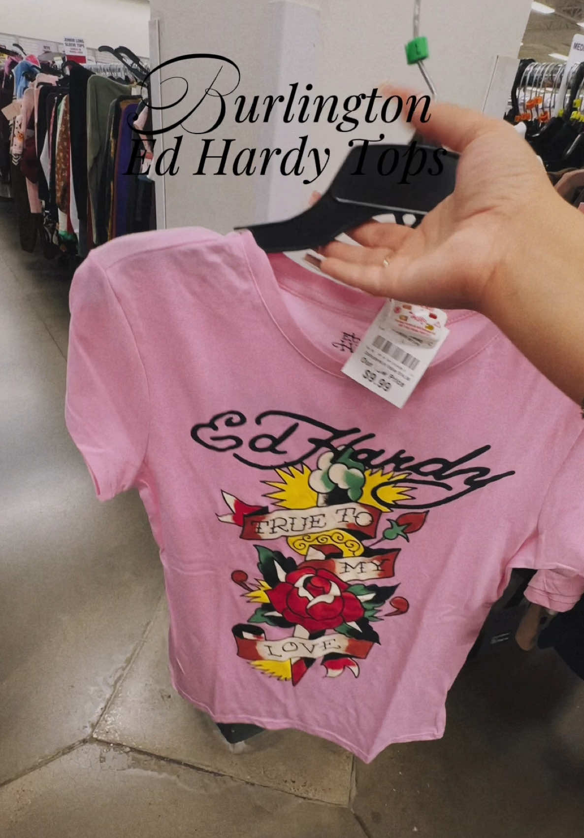 They were stocked up on these 😍✨#burlington #burlingtonfinds #edhardy #edhardyfashion #burlingtonhaul 