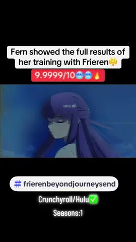 Aye Fern is scary asf the way she looked at bro after doing all that was crazy#frieren #frierenbeyondjourneysend #animefyp #animefypシ #sliceoflifeanime 
