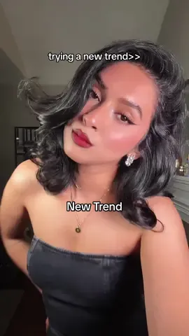 Did you expect the switch🙈 how do we like this trend? Dress: @Aritzia  #trend #dance #blackdress 